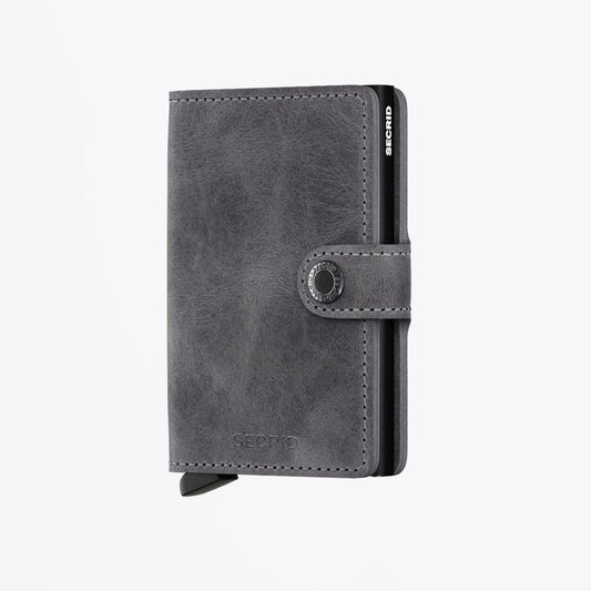 Miniwallet - Vintage Grey Black