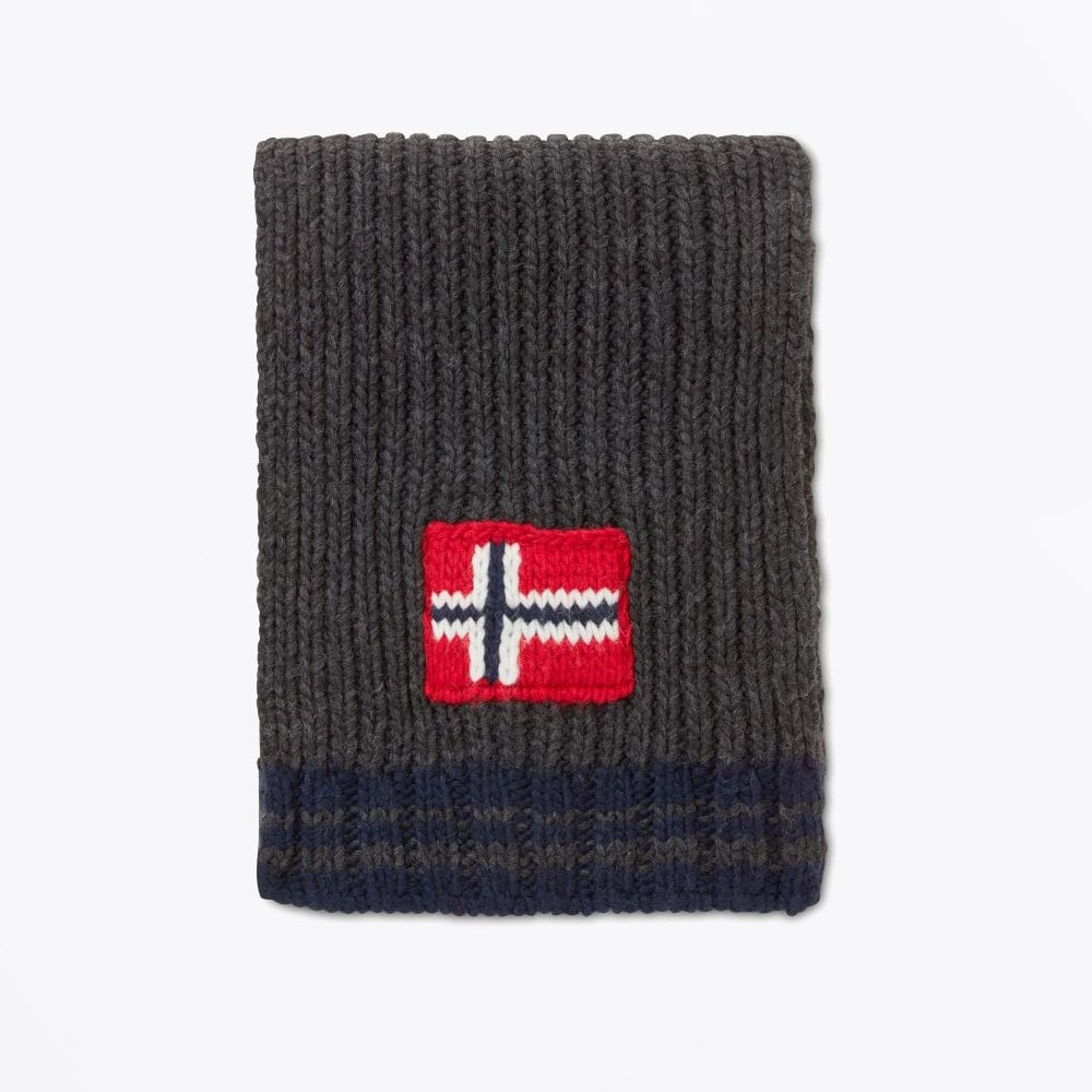 Napapijri Foreil Scarf - Dark Grey Melange