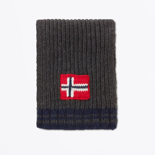 Foreil Scarf - Dark Grey Melange
