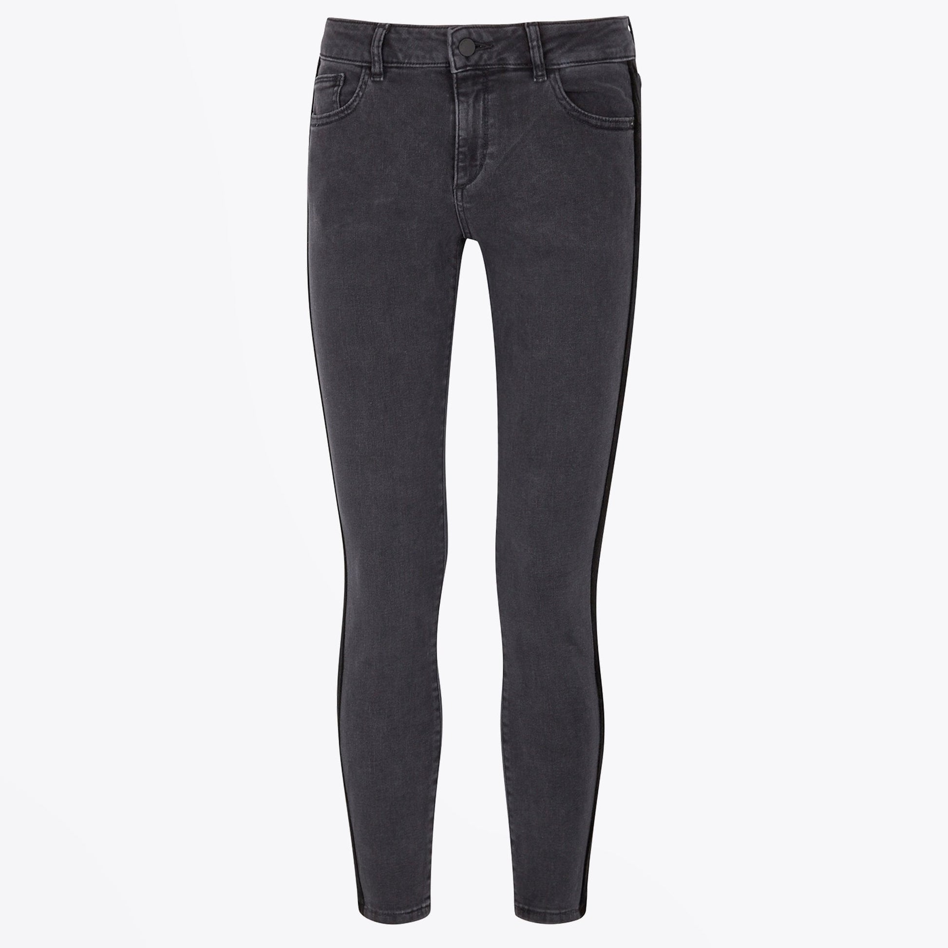 DL1961 Margaux Skinny Ankle Jeans - Black