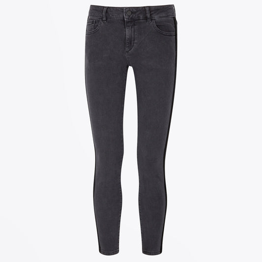 Margaux Skinny Ankle Jeans - Black