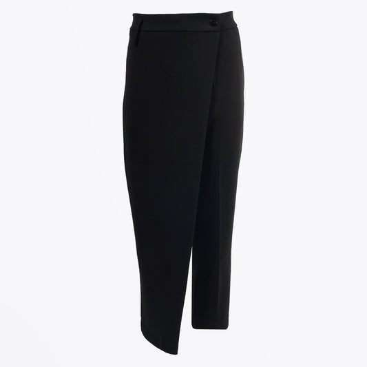 - Plain Samurai Trousers - Black