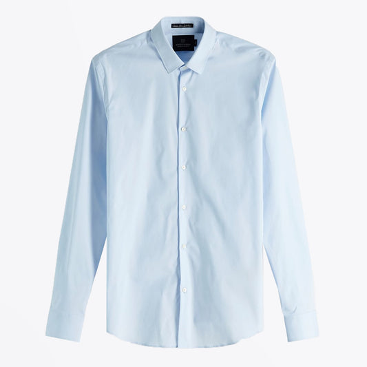 - Classic Oxford Shirt - Light Blue