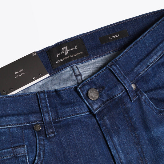 - Slimmy Luxe Performance Rinse Jeans - Indigo