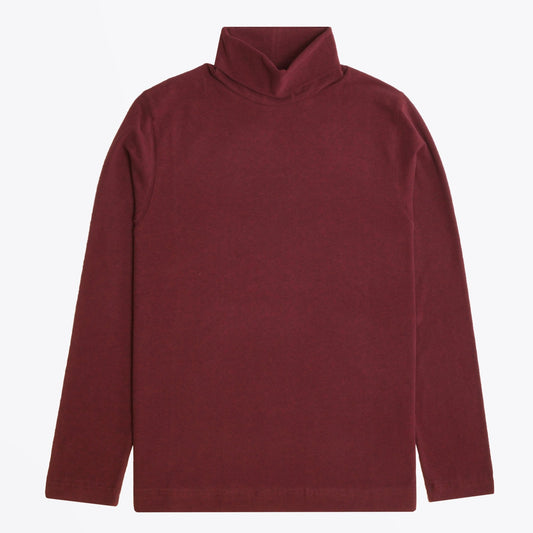 - Stretch Turtleneck - Bordeaux