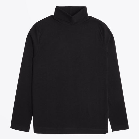 - Stretch Turtleneck - Black