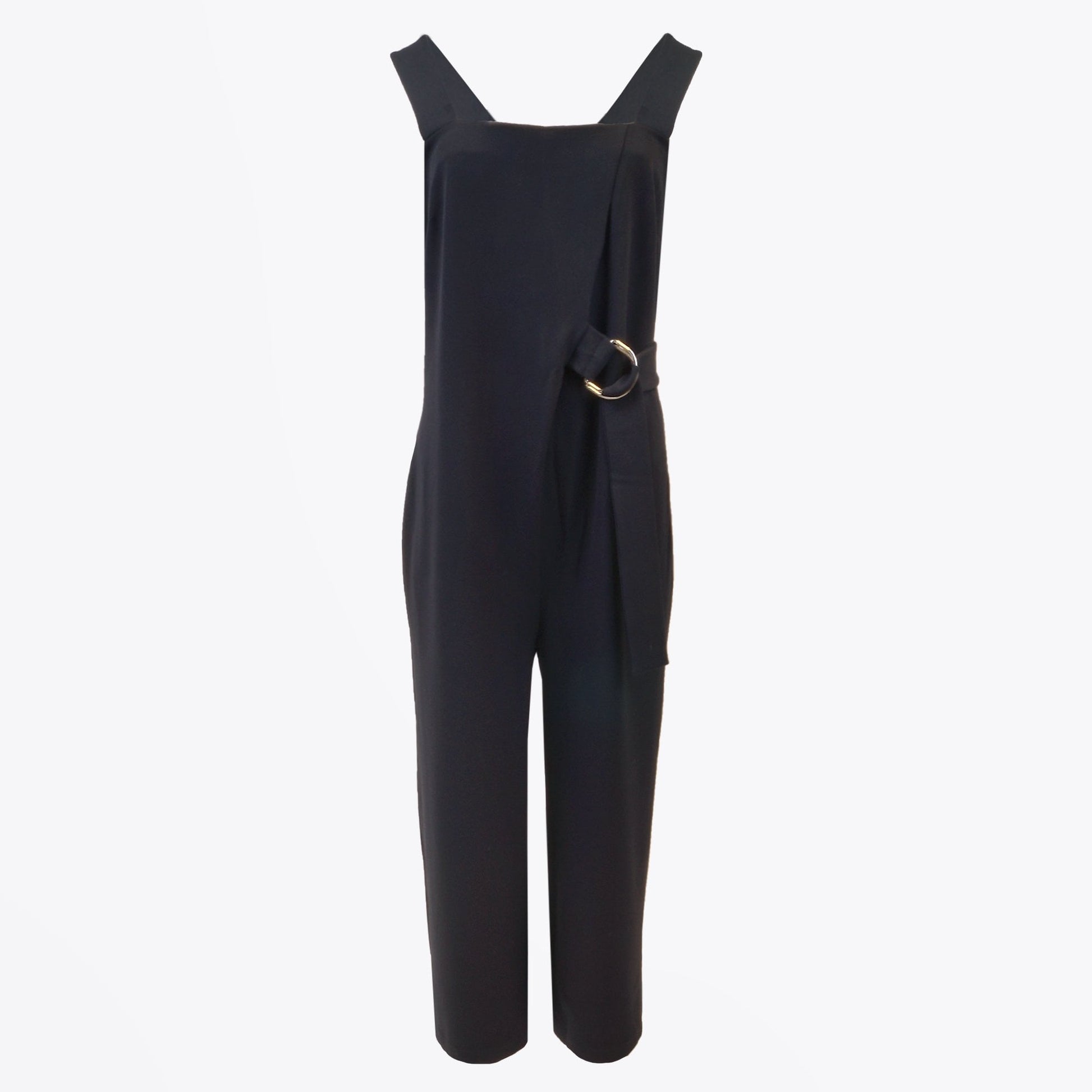 Humility Hoop Detail Jumpsuit - Navy