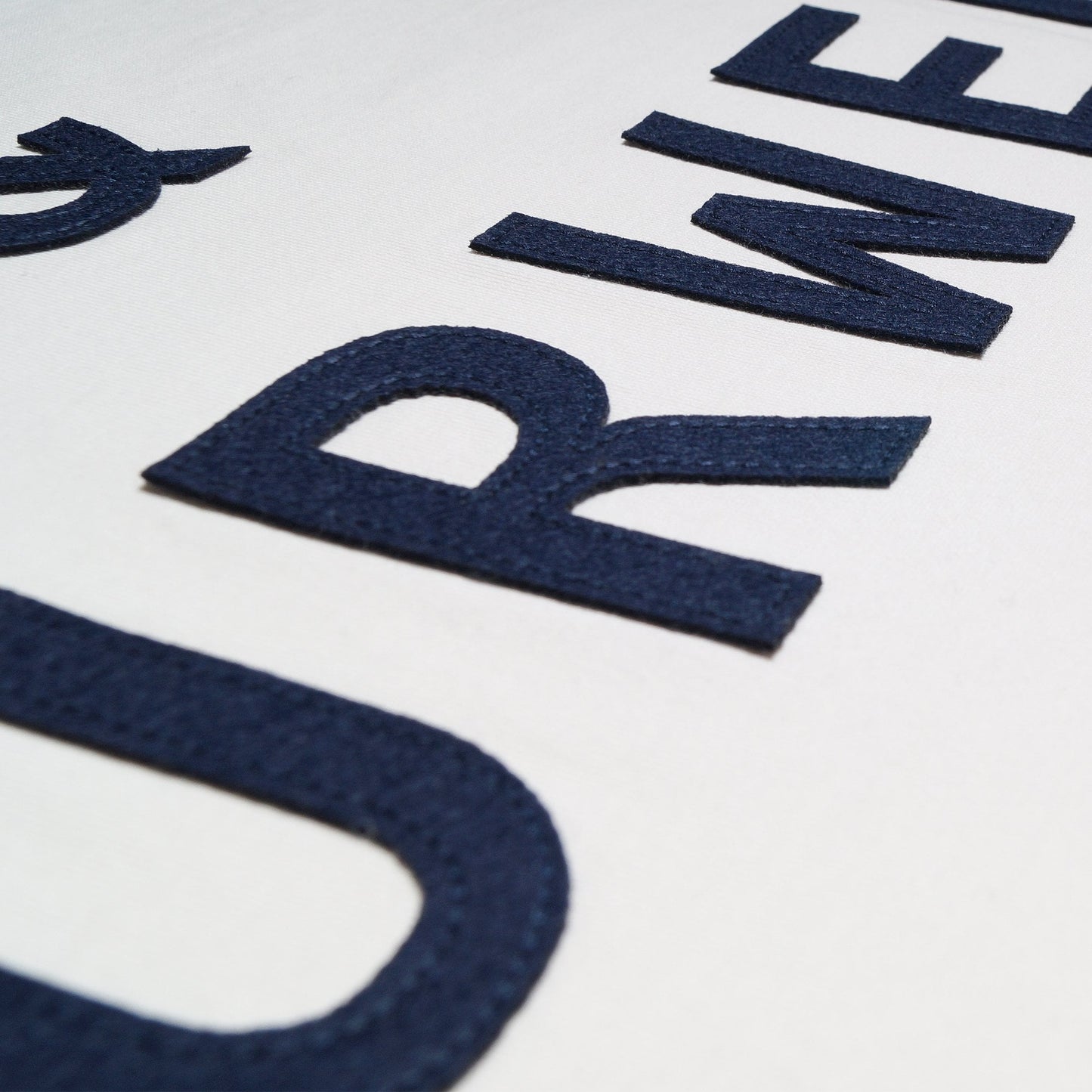 K&C Logo T-Shirt - White/Navy