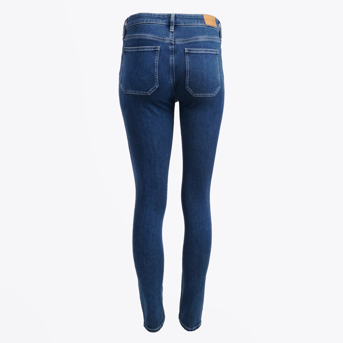 - Bridge High Rise Skinny Jeans - Blue