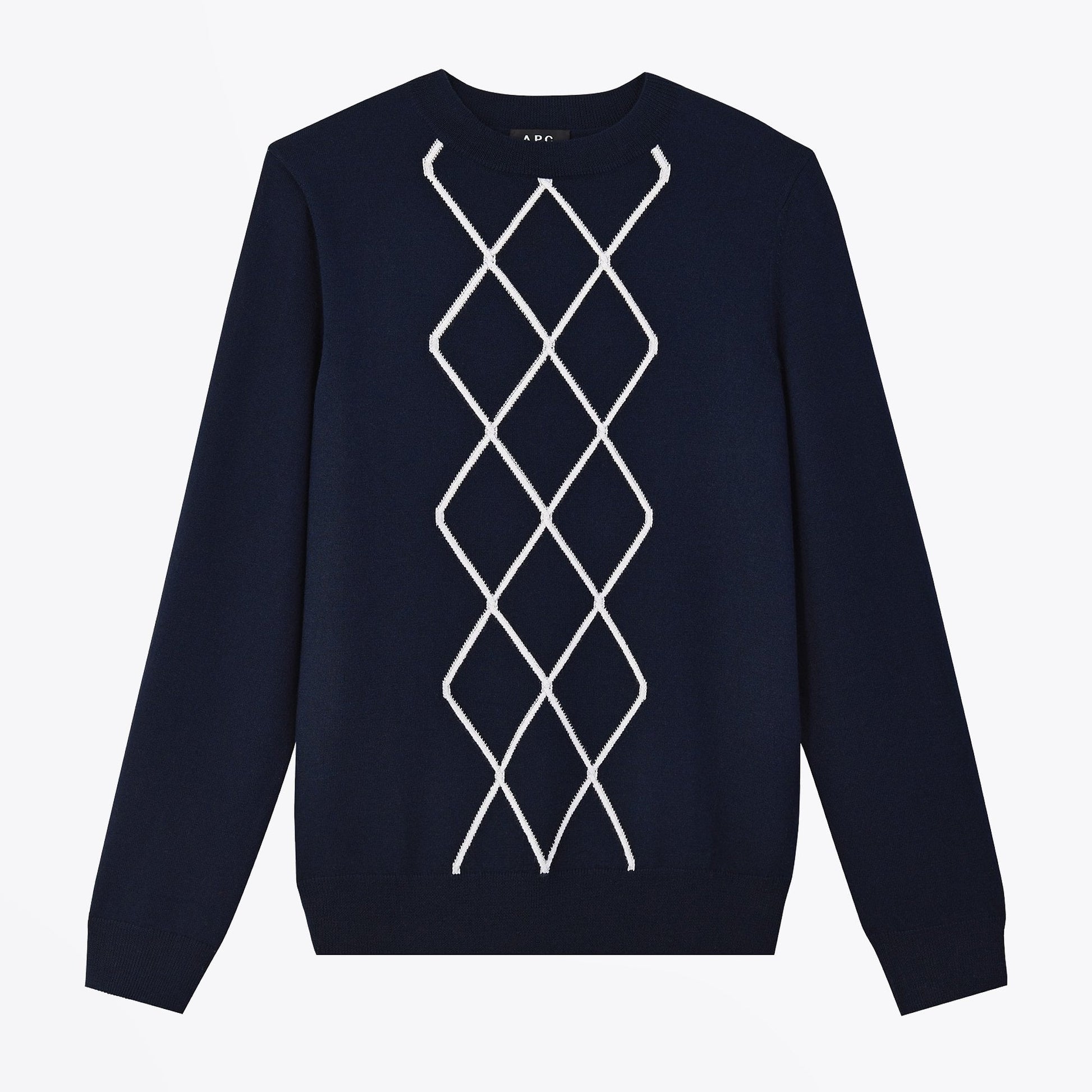 A.P.C. Merino Wool Sweater - Navy