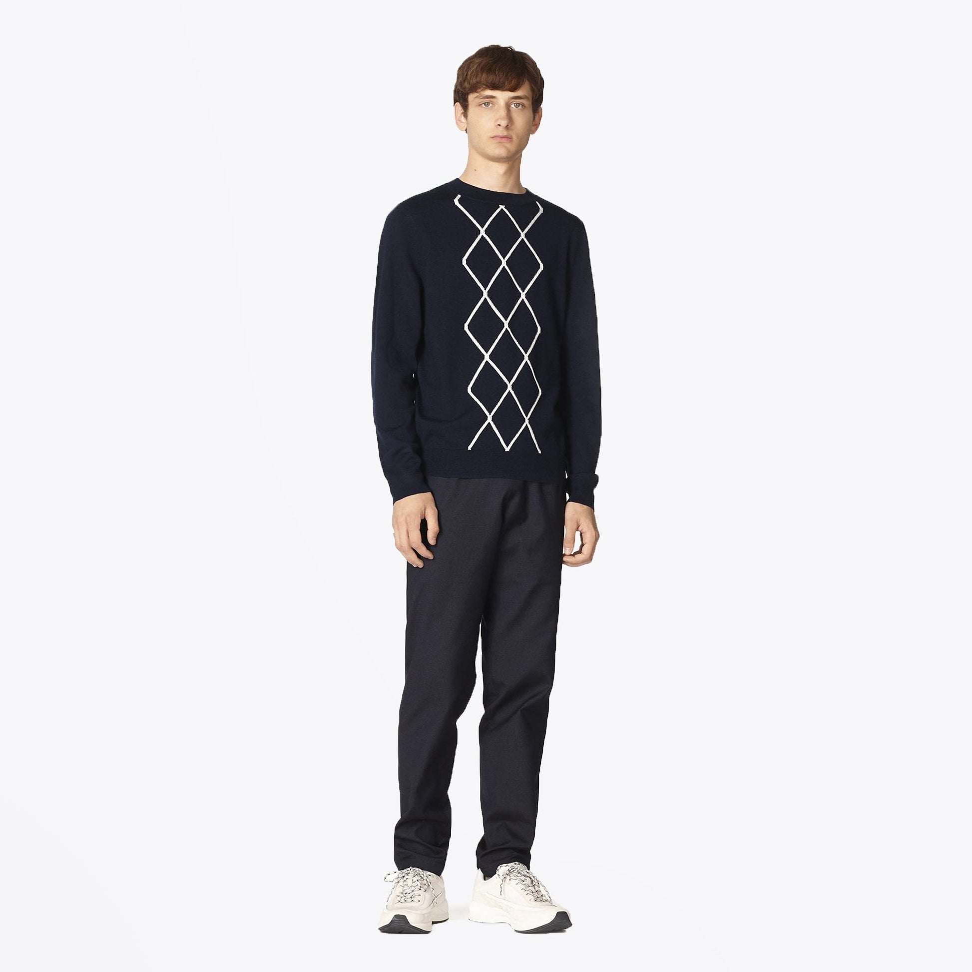 A.P.C. Merino Wool Sweater - Navy
