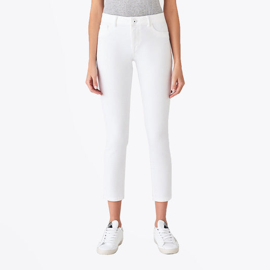Florence Skinny Crop Jeans - Porcelain