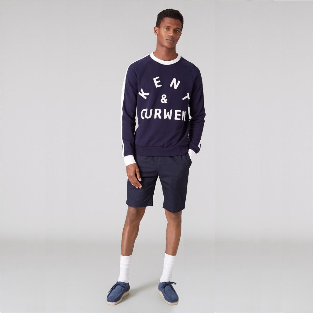 Kent Jersey Sweatshirt - Deep Blue