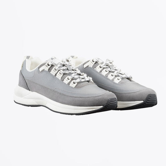 - Two-Tone Sneaker - Silver/Grey