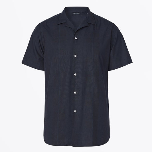 Lugano Check Shirt - Navy/Black