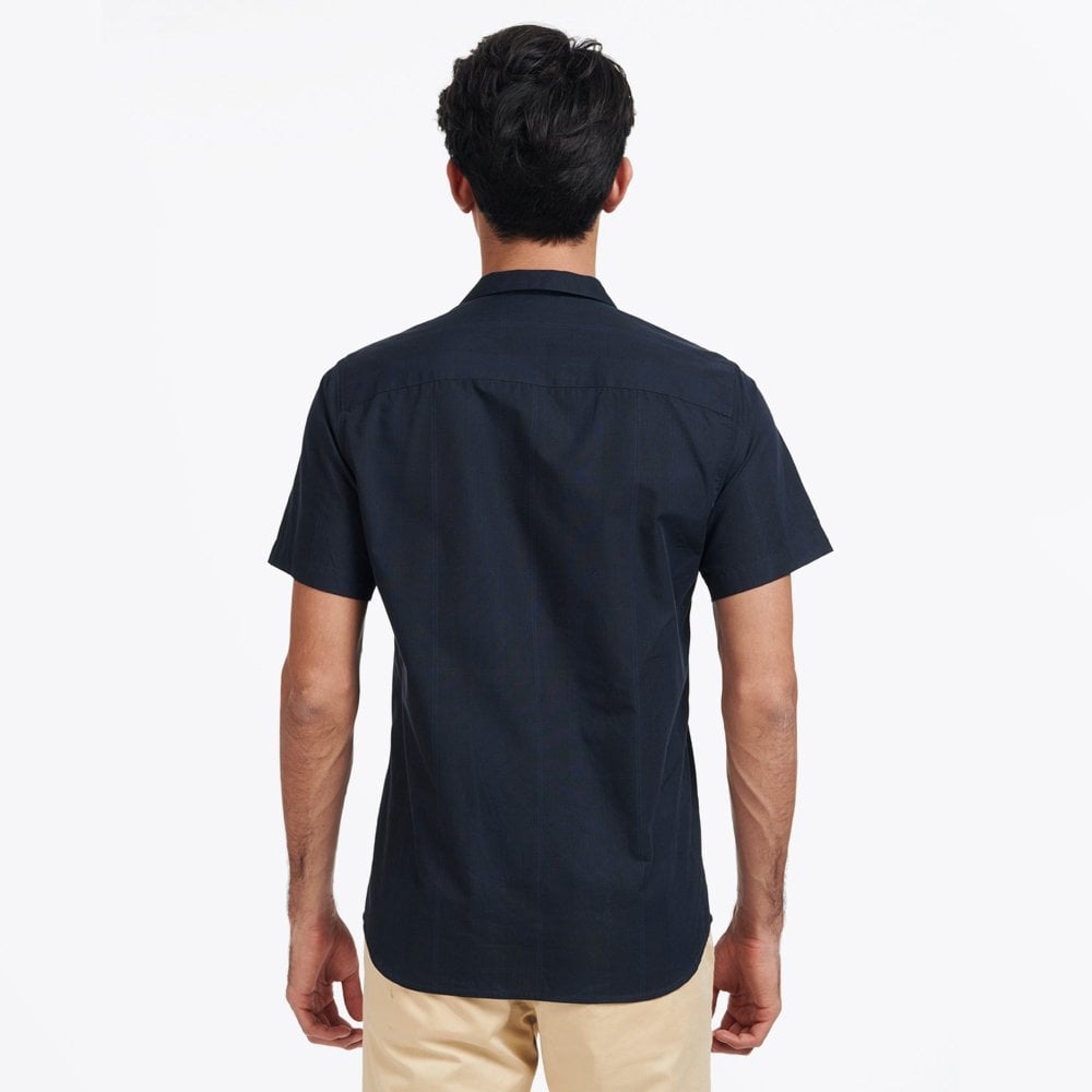 Les Lugano Check Shirt - Navy/Black