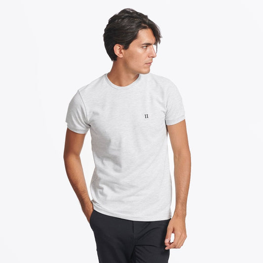 - Pique Tee - Pale Grey