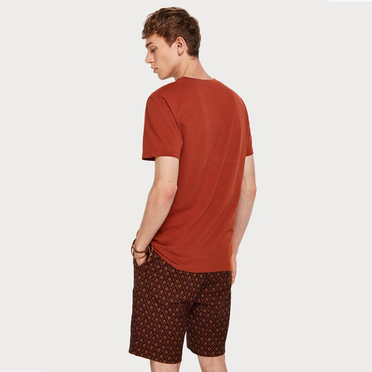 - Classic Crew Neck Tee - Rum Run