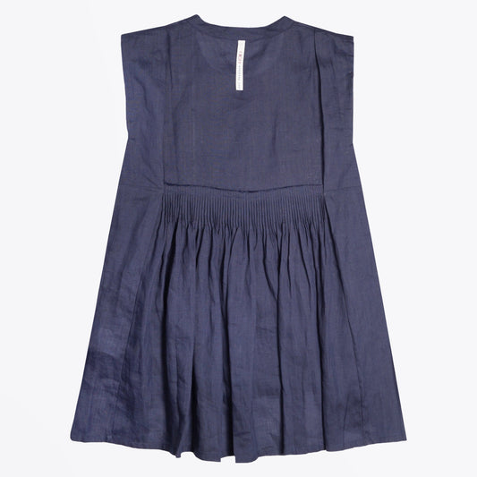 - Secret - Lace Sleeveless Top - Navy