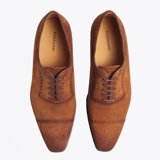 - Antidifu Suede Brogue - Conac