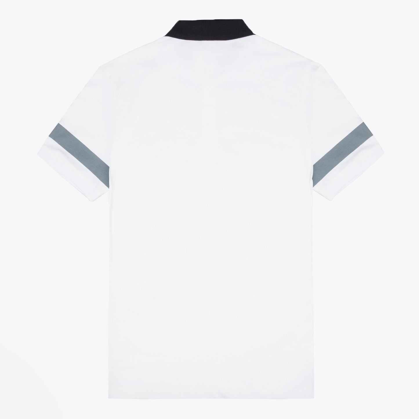 - Stripe Polo T-shirt - White