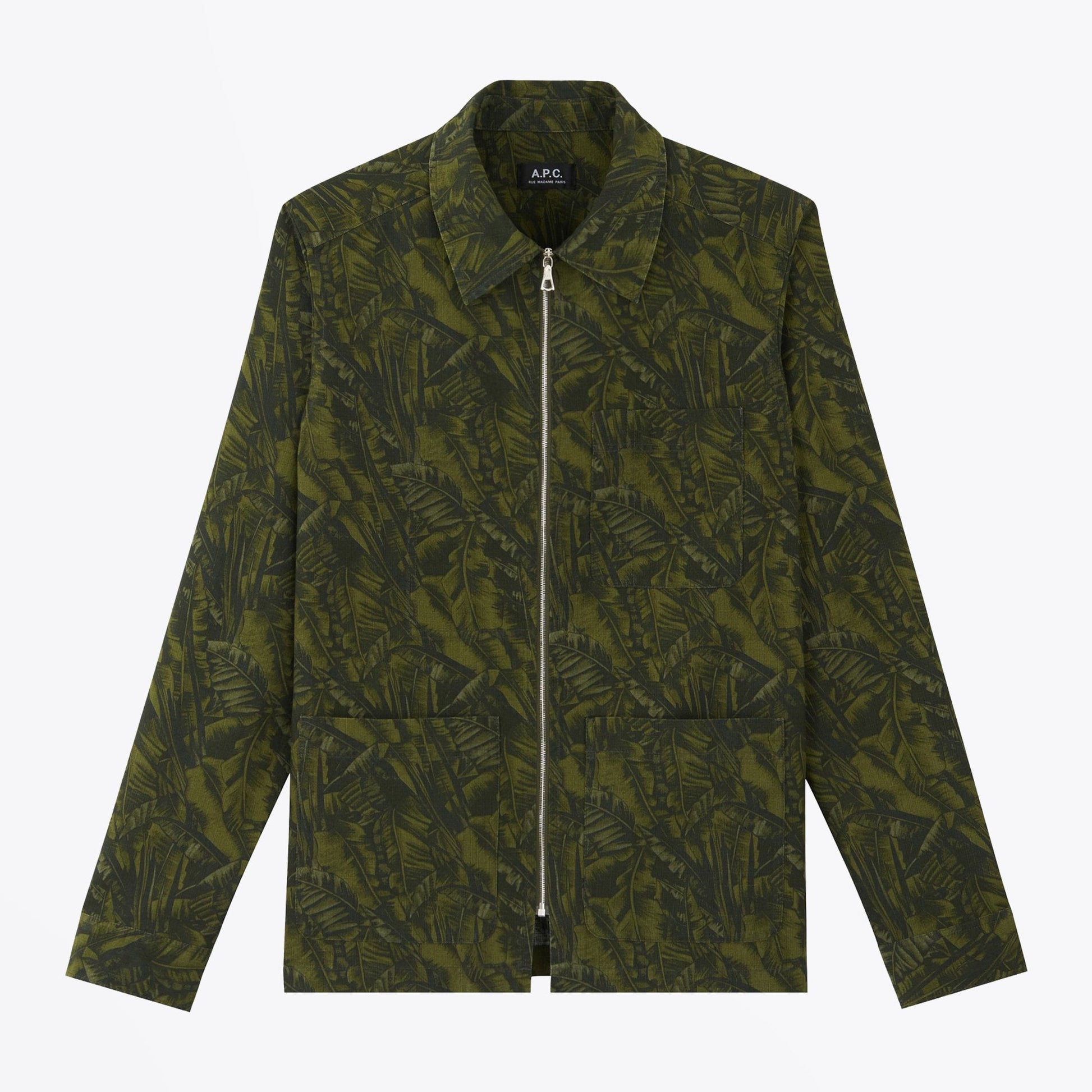 A.P.C. - Harry Jungle Print Jacket - Khaki/Green