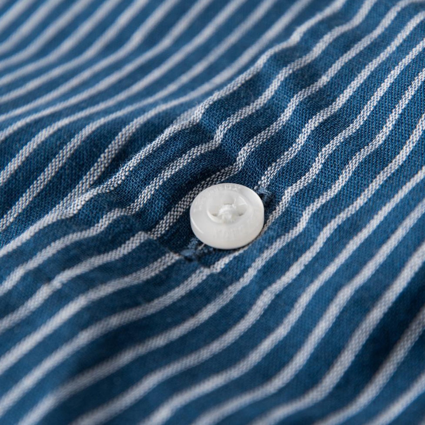 - Simon Stripe Shirt - Blue/White