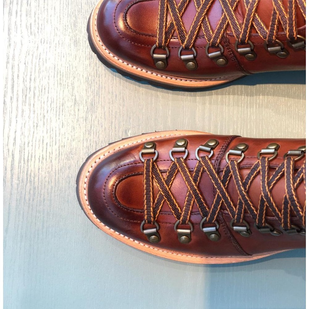 Nanette - Hand Painted Boot - Tan