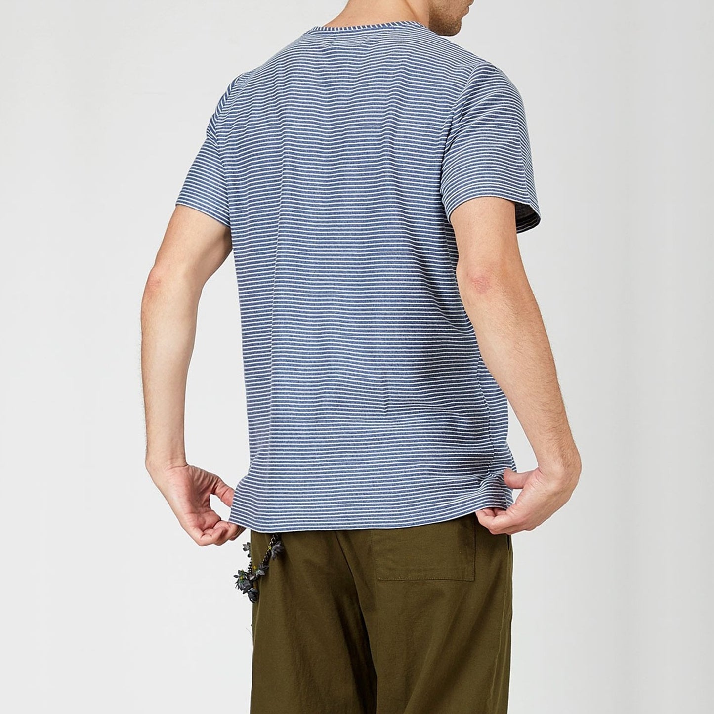 - Conduit Stripe T-shirt - Blue/White