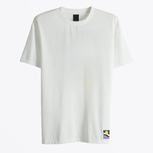 - Back Art Print Tee - White