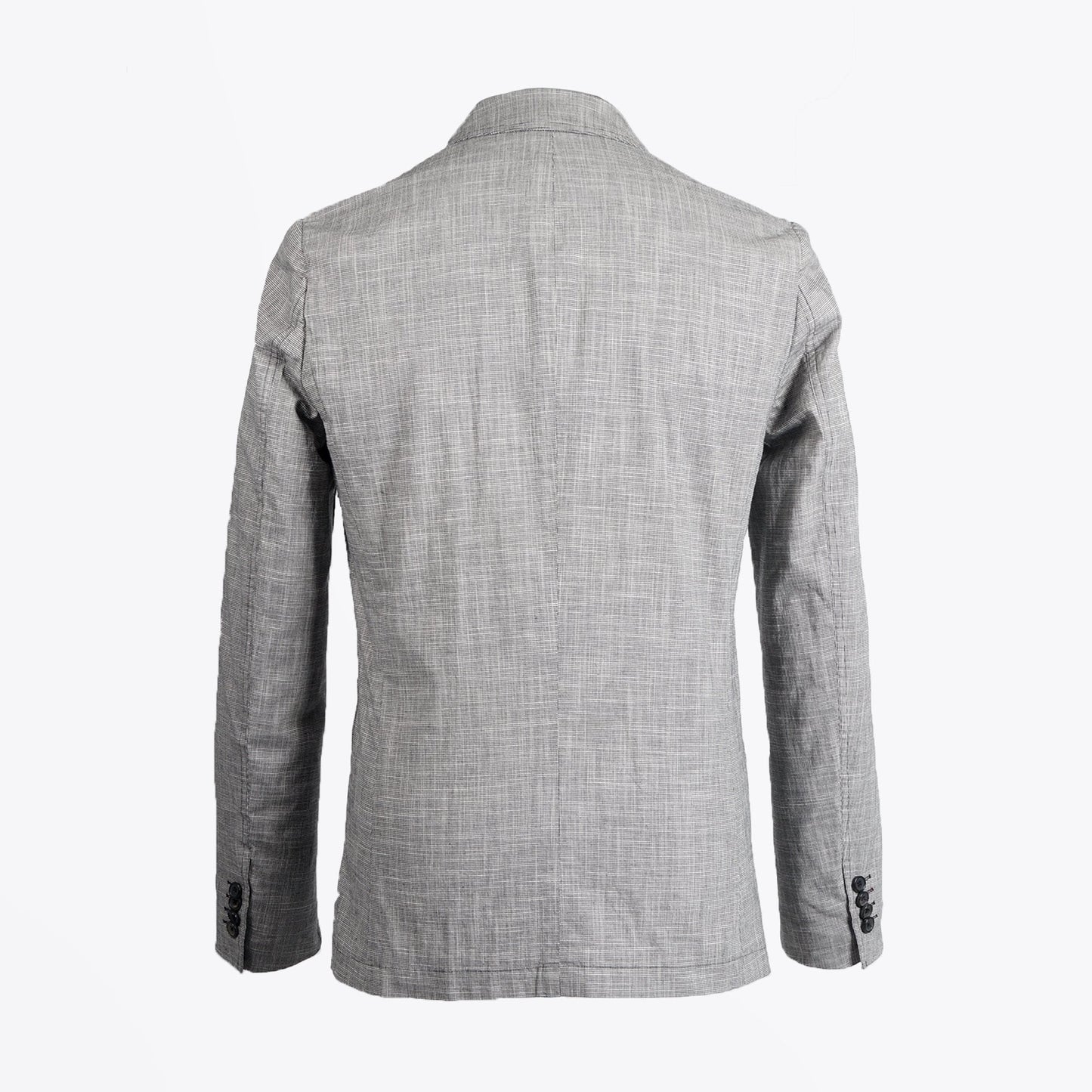 Houndstooth Blazer - Grey
