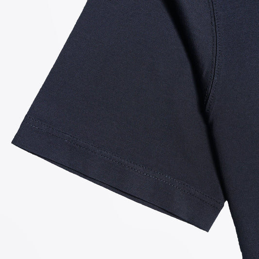 - Cotton Pocket T-shirt - Navy
