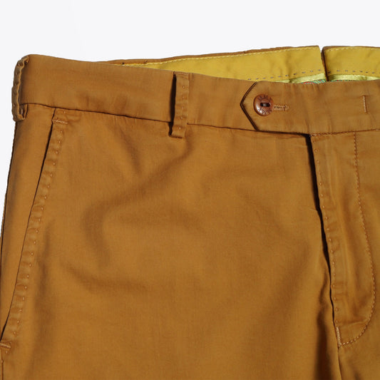 Lynx - Silk Stretch Chinos - Cinnamon