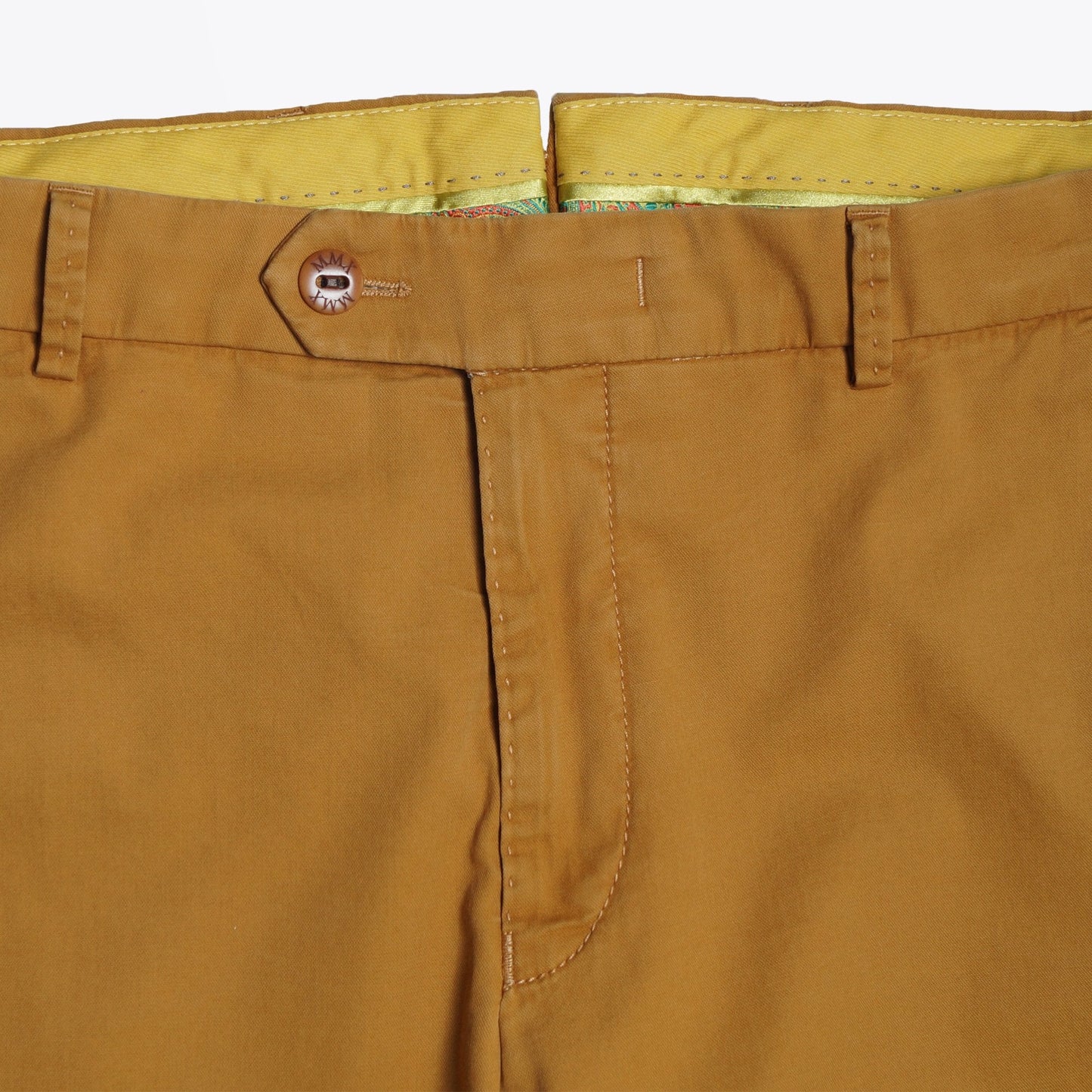 Lynx - Silk Stretch Chinos - Cinnamon