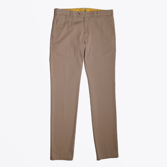 Lynx - Silk Stretch Chinos - Beige