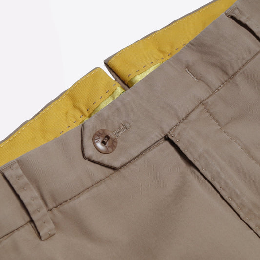Lynx - Silk Stretch Chinos - Beige