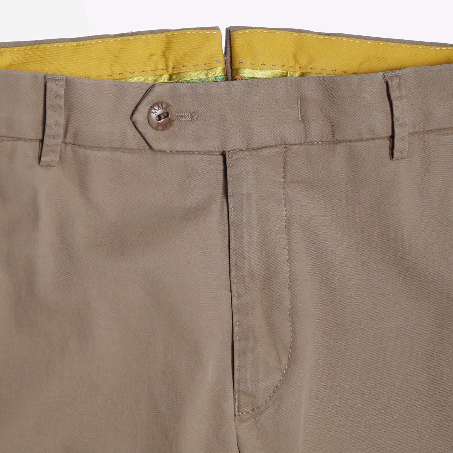 Lynx - Silk Stretch Chinos - Beige