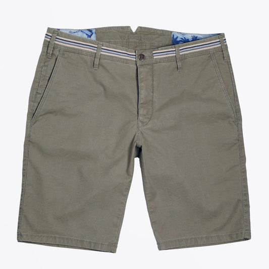 - B-Tigris - Cotton Stretch Bermuda Shorts - Green