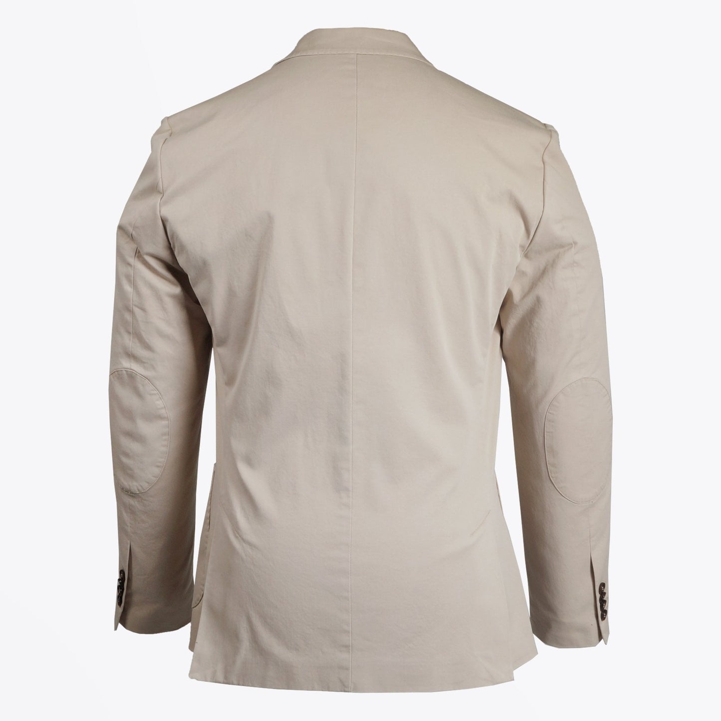- Cotton Stretch Blazer - Beige