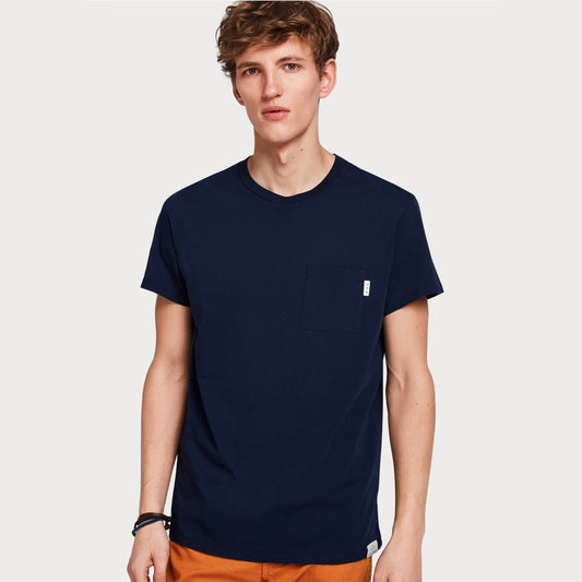 - Classic Pocket Tee - Navy