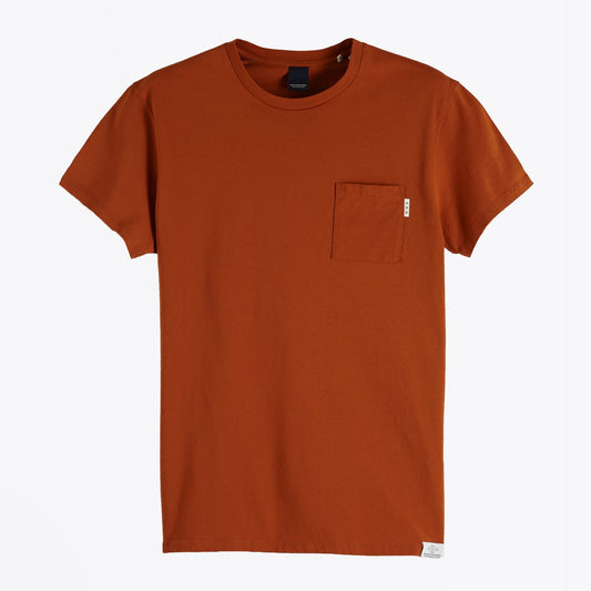 - Classic Pocket Tee - Burnt Orange