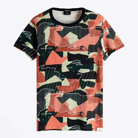 - All-Over Print Tee - Multi