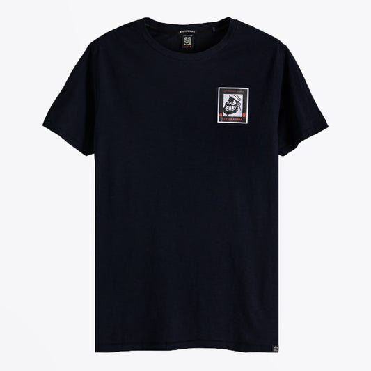 - Artwork Detail Tee - Navy