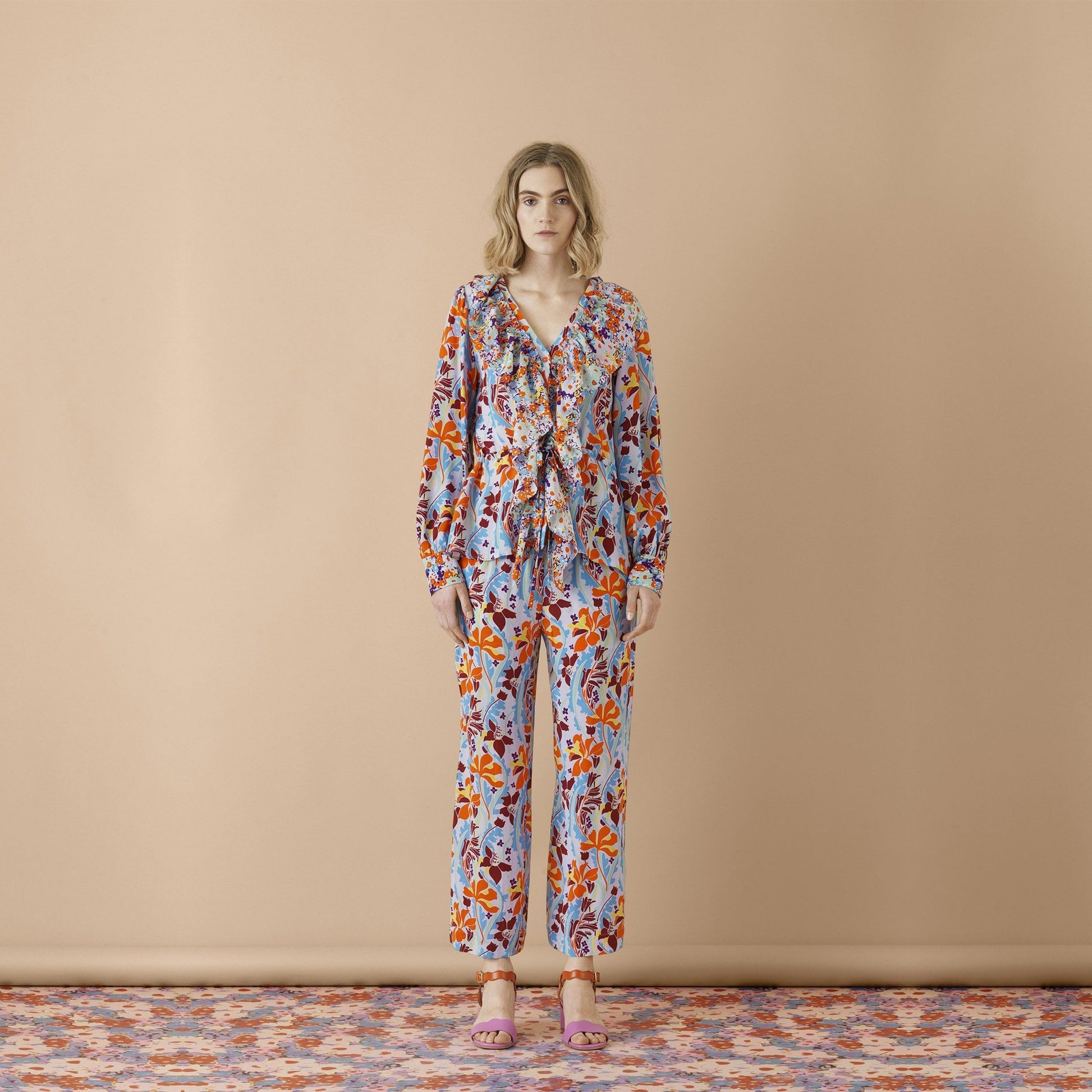 Stine Mila Top - Red Daffodil