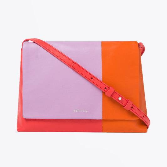 - Colour Block Cross Body Bag - Multi
