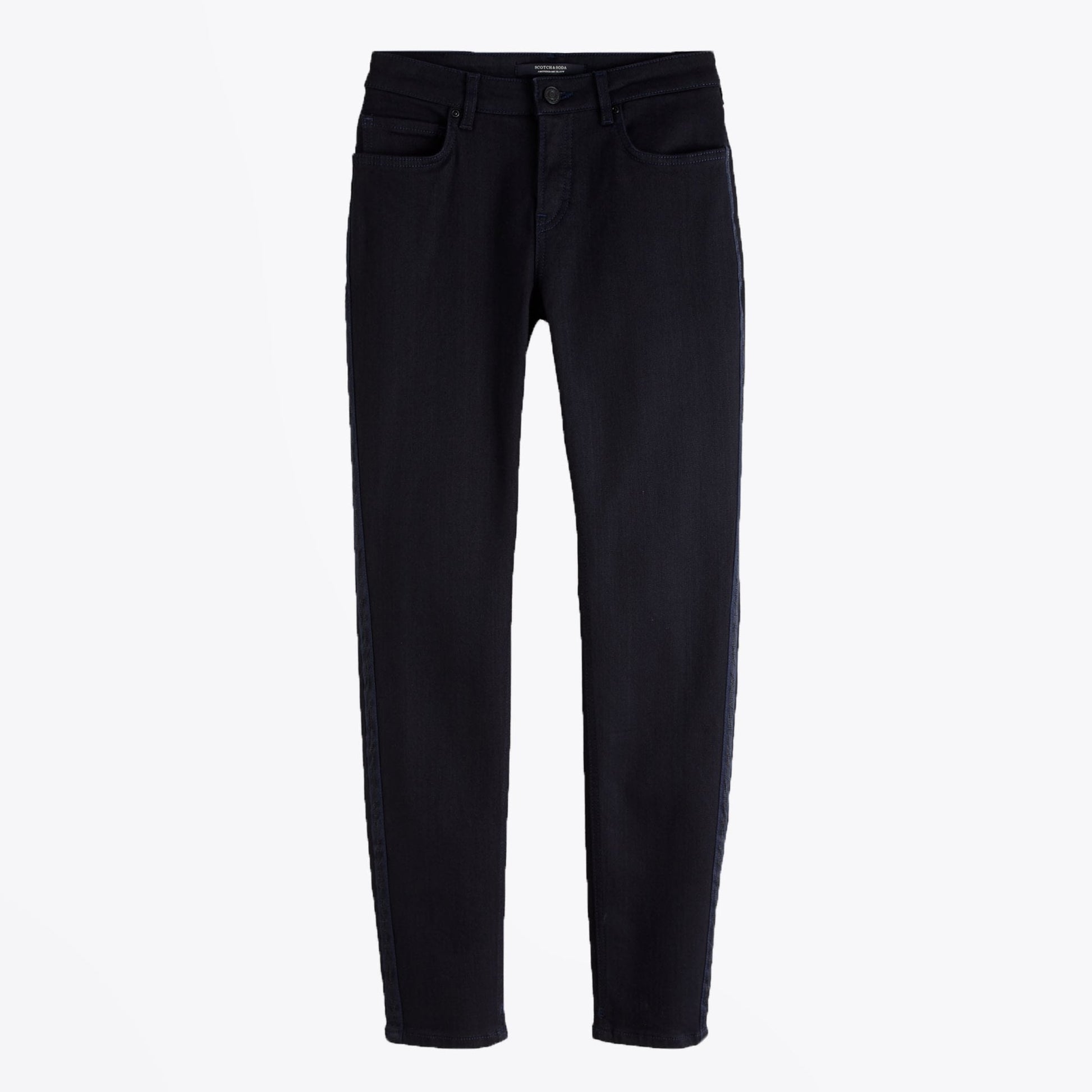 Scotch Mid-Rise Slim Fit Denim Jeans - Dark Indigo