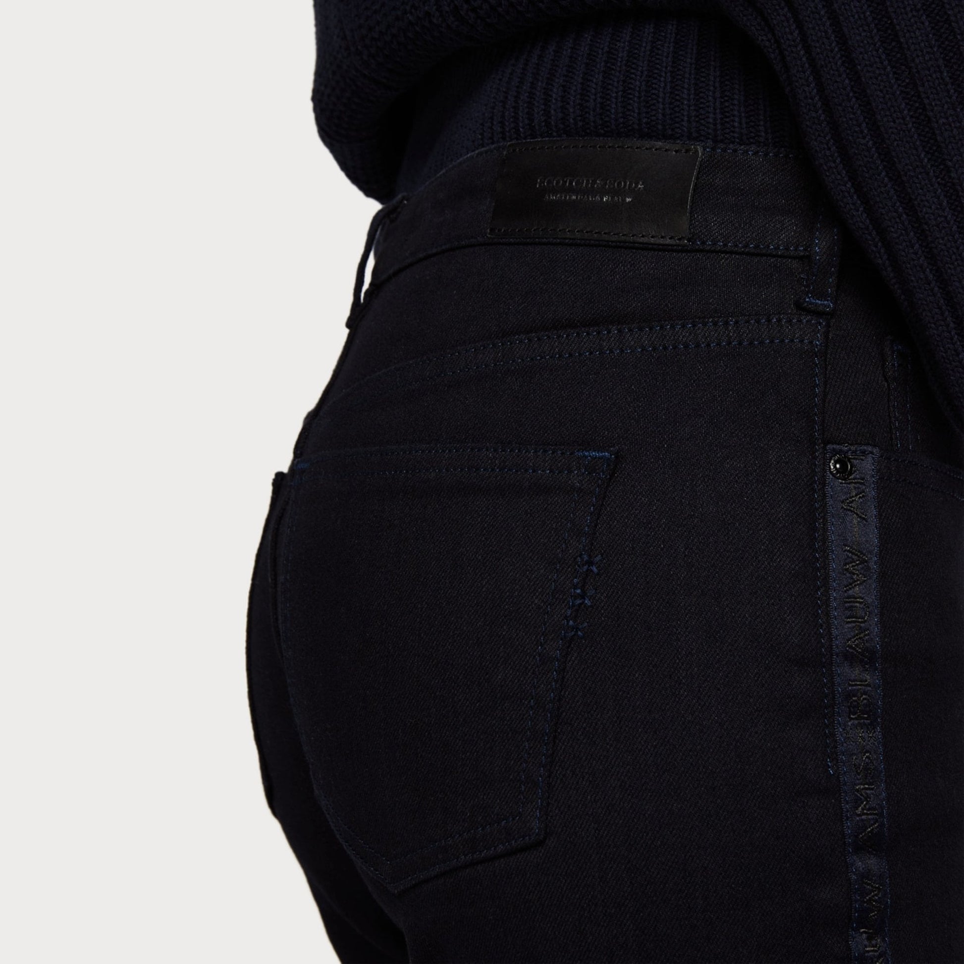 Scotch Mid-Rise Slim Fit Denim Jeans - Dark Indigo