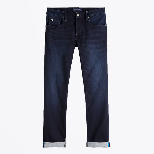 - Ralston - Regular Slim-Fit Denim Jeans - Dark Blue