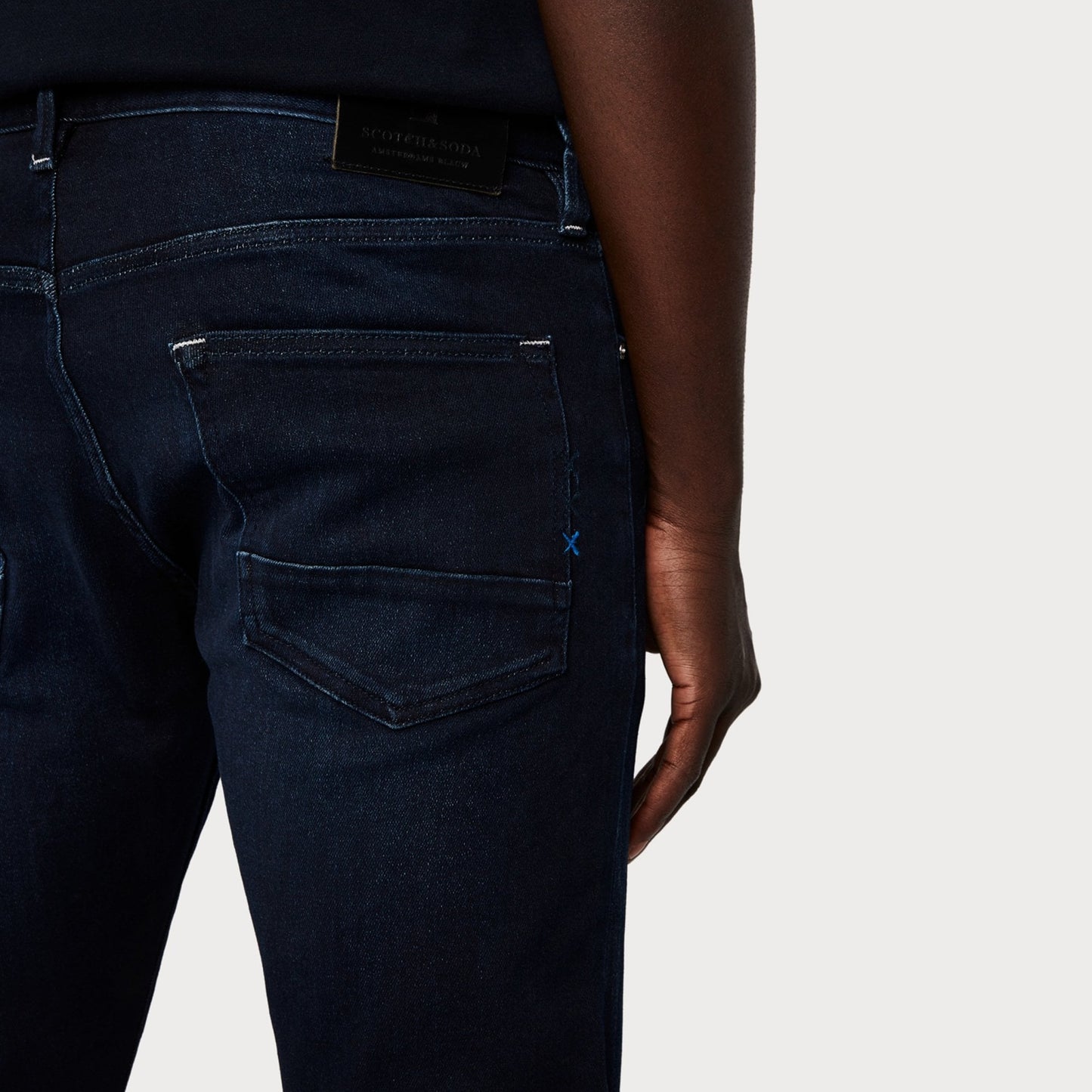 - Ralston - Regular Slim-Fit Denim Jeans - Dark Blue