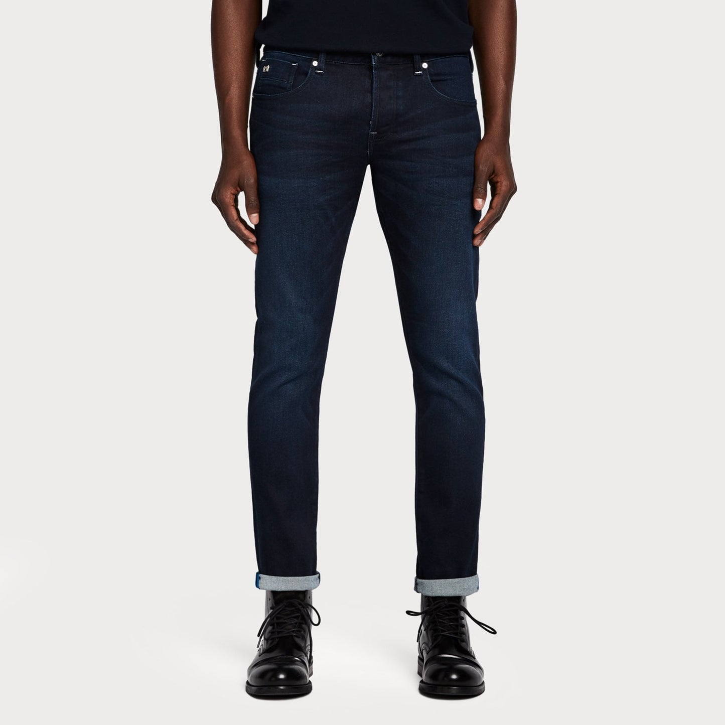 - Ralston - Regular Slim-Fit Denim Jeans - Dark Blue